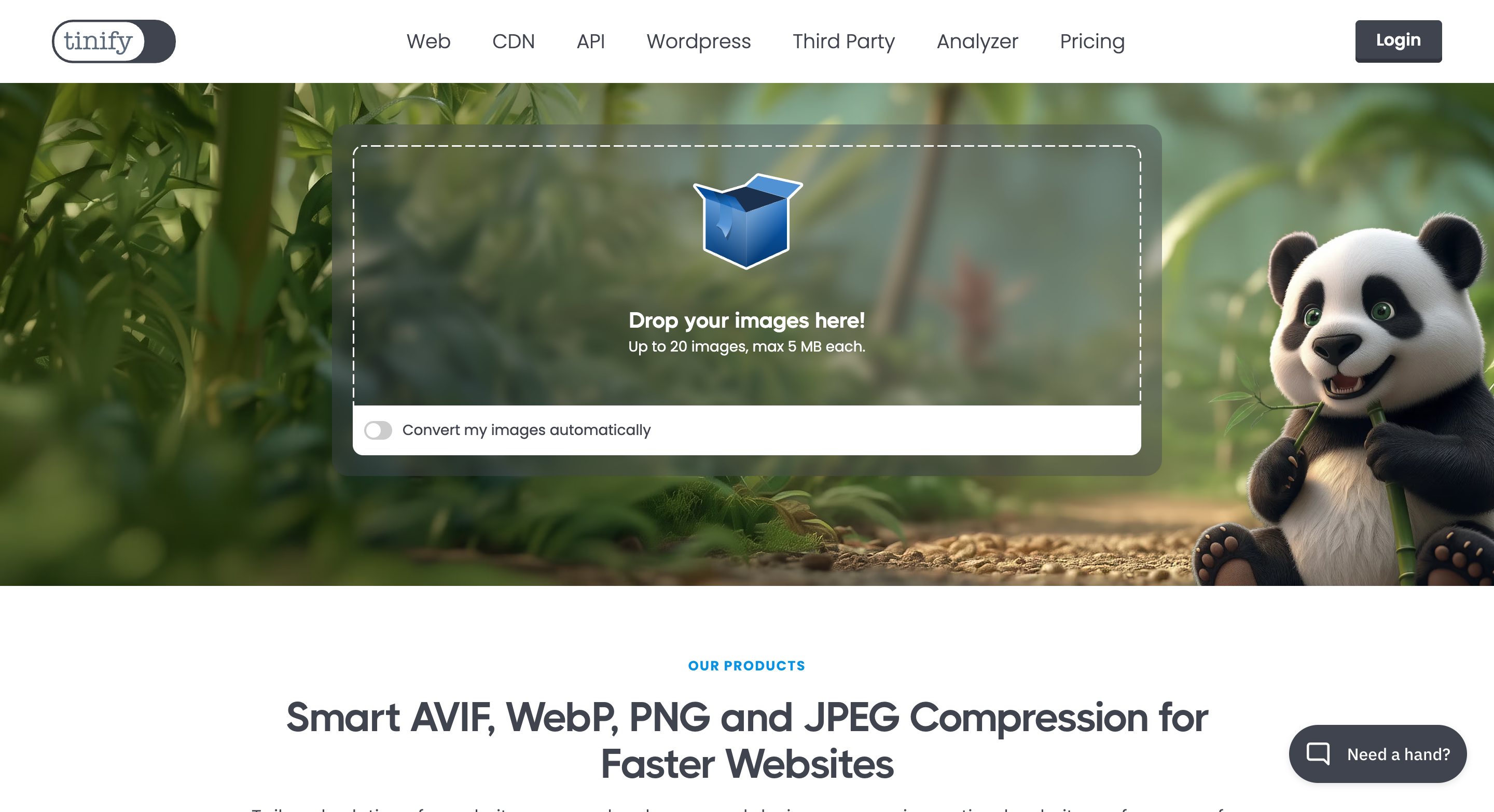 Preview of tinypng